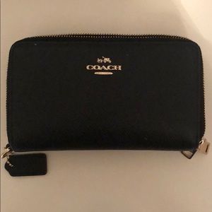 Black Coach Wallet